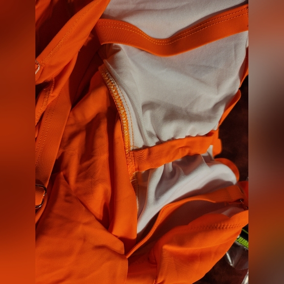 NWT PLUS SIZE MULTI WAY STRAPPY BACK HIGH WAISTED FLATTERING SWIM BATHING SUIT - Picture 6 of 11